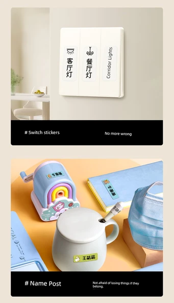 Su Geçirmez Termal Etiket Kağıdı [Mavi Yazı] 14*30 Beyaz Arka - 230 Sayfa/Rulo - Resim 9