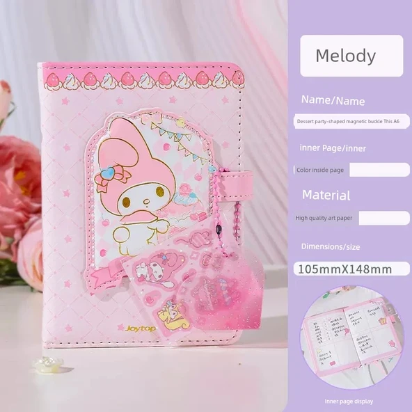Melody A6 Defter