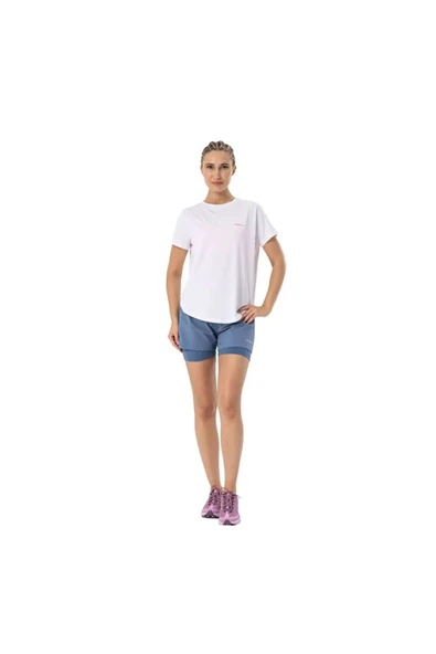 Kadın Koşu/fitness Tekstil Tişört Tyme Beyaz