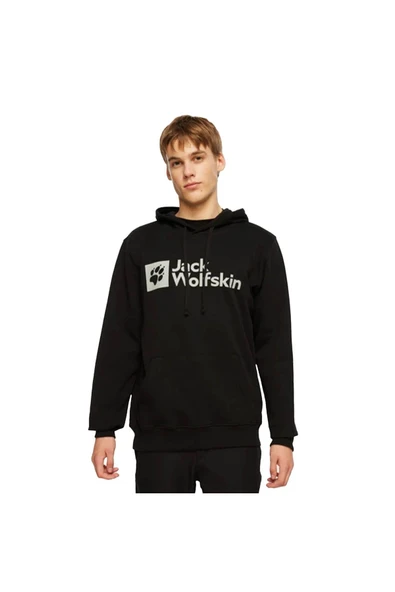 Erkek Sweatshırt Arthur Hoody Siyah Kapüşonlu