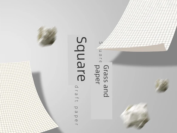 Kare Çizim Defteri - 800 Sayfa, 20 Kopya, Izgara + 6 Kalem - Resim 7