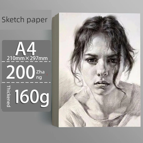 Çizim Kağıdı - A4 200 Yaprak (160g)