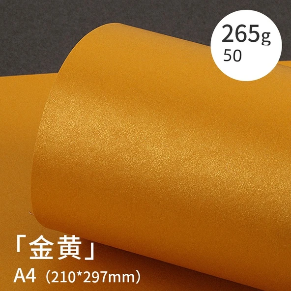 265g Altın Sarısı A4 (50 Adet)