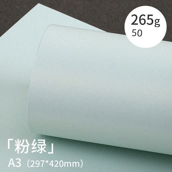 265g Pembe Yeşil A3 (50 Adet)