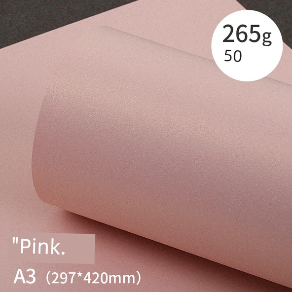 265g Pembe A3 (50 Adet)