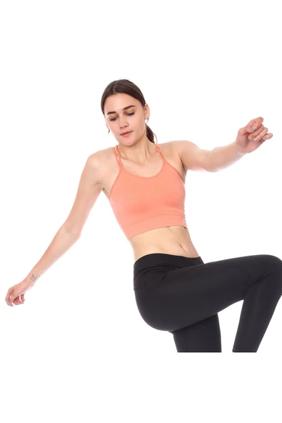 Spo-seanewmidi Bra Kadın Pembe Günlük Stil Sporcu Sütyeni 712101-pmb