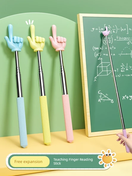 Makaron Uzatılabilir Parmak İşaretleme Çubuğu - Tam Makaron 5 Paket - 2