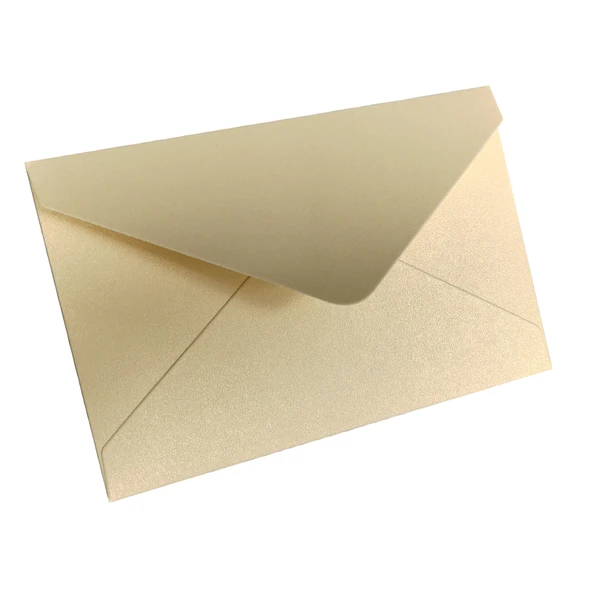 Beyaz Altın Retro Zarf - 230 x 160mm