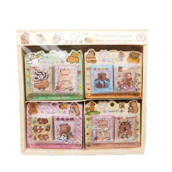 Kum Sıvısı Çıkartma Defteri - Sanrio Quicksand Genişletme - Tüm Kutu 16 Kart - 6