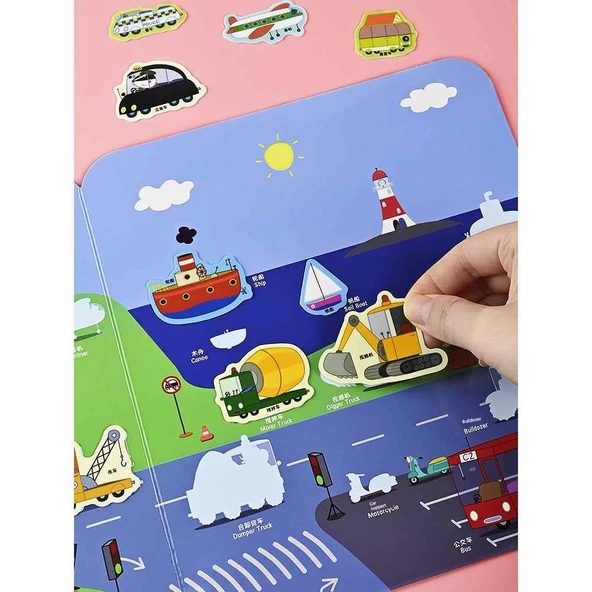 Peppa Pig Jel ve Baloncuk Çıkartma Kitabı - 2 Set Piggy Sayfa + Denizaltı Sütunu - 4
