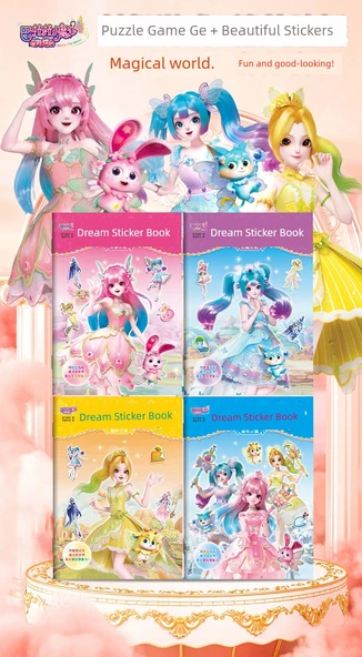 Balala Perileri Çıkartma Kitabı - 4 Kopyalık Tam Set - 6
