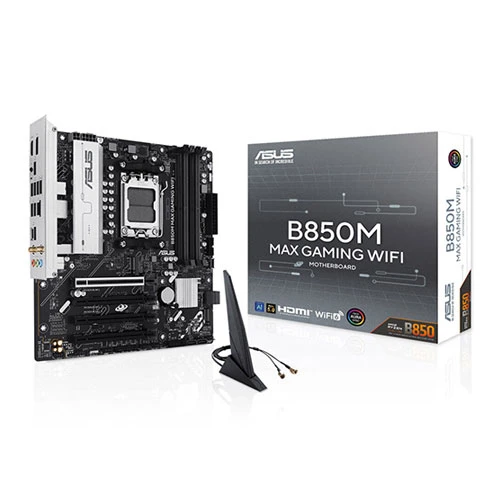 ASUS B850M MAX GAMING WIFI AMD