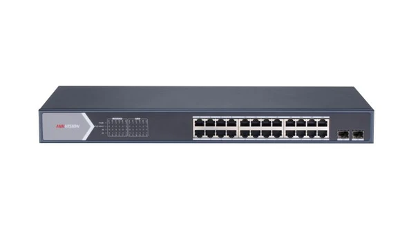 HIKVISION DS-3E1526P-SI 24XGE+2XGE/SFP 370W F.GIGABIT POE SWITCH