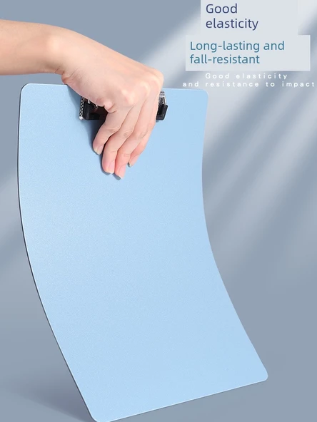 A4 Klip Dosya - Koyu Gece Siyahı - 1 Paket - Frosted - Resim 4