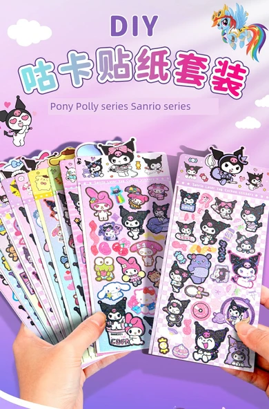 Sanrio Goo Kart Çıkartmaları - [CST-501] - 20 Rastgele - 7