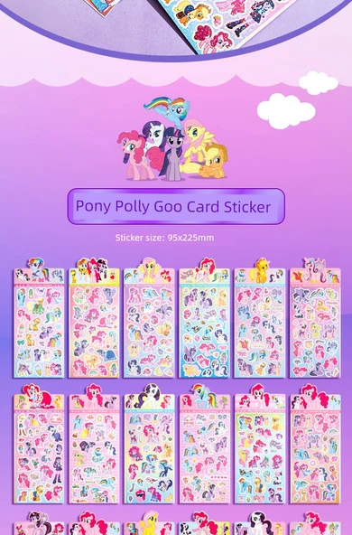 Sanrio Goo Kart Çıkartmaları - [CST-501] - 20 Rastgele - 10