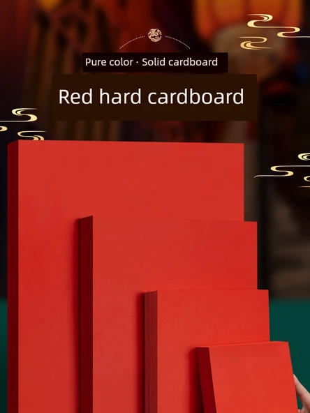 8K 180G Çin Kırmızı Karton - 30 Sayfa - 7
