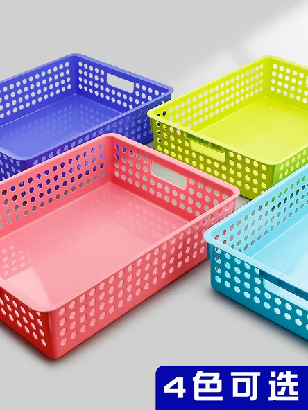 Plastik Depolama Sepeti - 5 Yeşil - 3