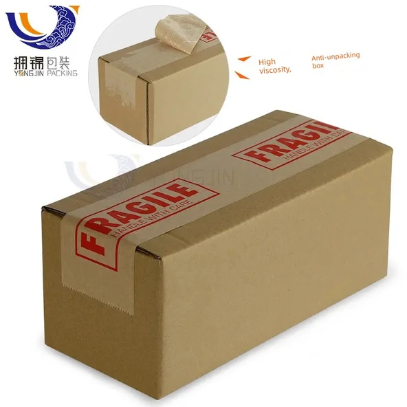 Kendinden Yapışkanlı Kırılgan Ürün Bantı - 70mm x 50m - 4