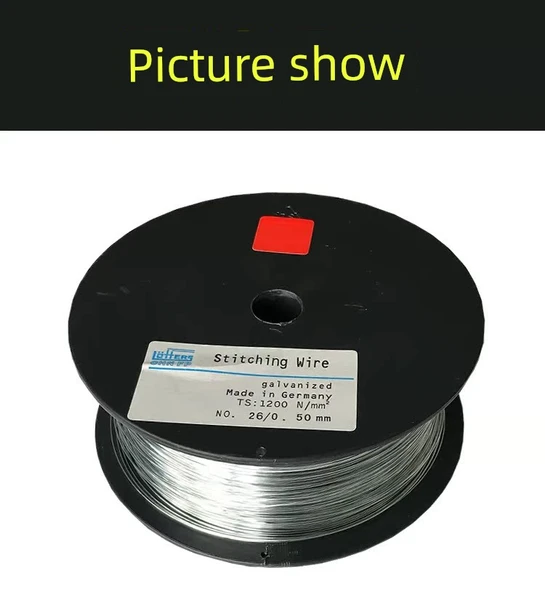 Demir Tel Zımba Teli - 26 Gauge - 2 KG - Galvanizli - 7