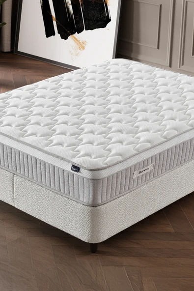 Bohem Plus Çift Kişilik Konfor Seti – Pocket Yaylı Yatak + Sandıklı Baza + Başlık - 11