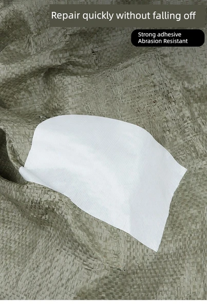 Dokuma Çanta Onarım Bandı - Beyaz - 60mm x 20m - 12