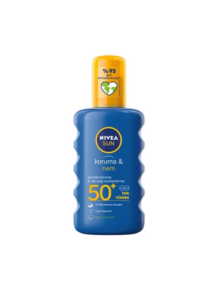 Nivea Sun Koruma ve Nem Spf 50+ Güneş Koruyucu 200 ml