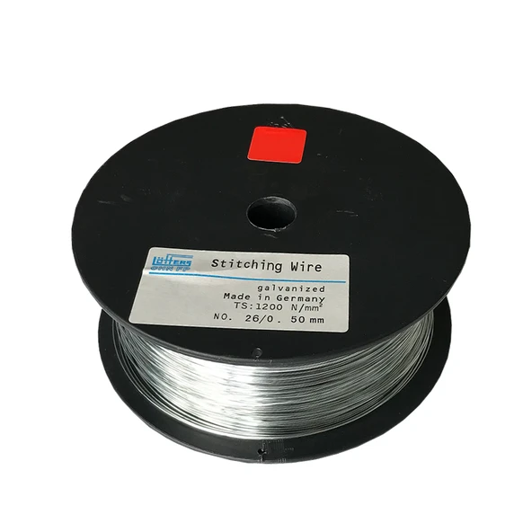 Demir Tel Zımba Teli - 26 Gauge - 2 KG - Galvanizli - 3