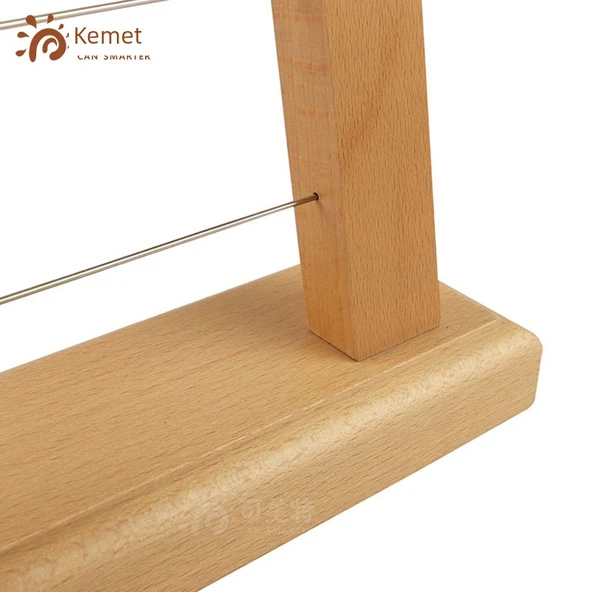 Montessori Büyük Disk Rafı - Eşleştirme Kağıdı - 4