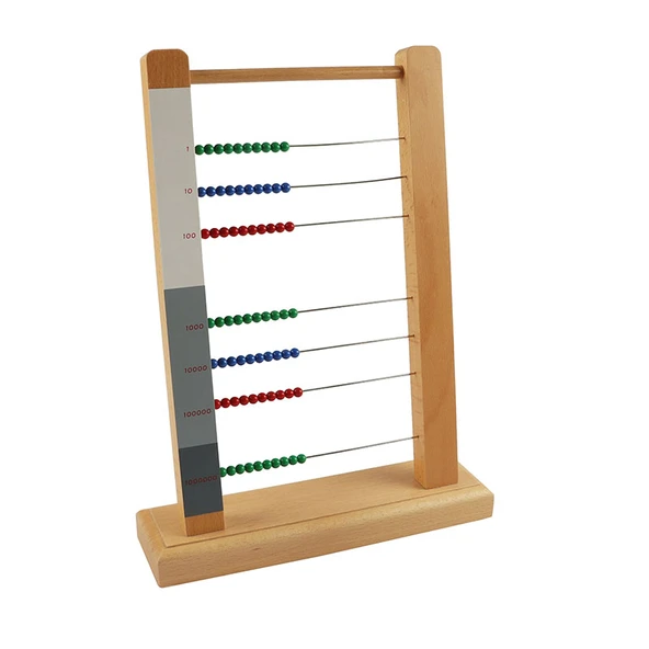 Montessori Büyük Disk Rafı - Eşleştirme Kağıdı - 6