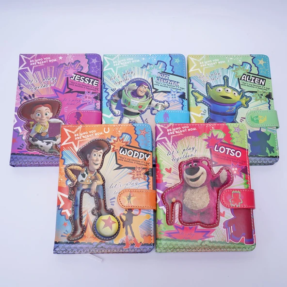 A5 Manyetik Kapatmalı Defter - 5'li Set