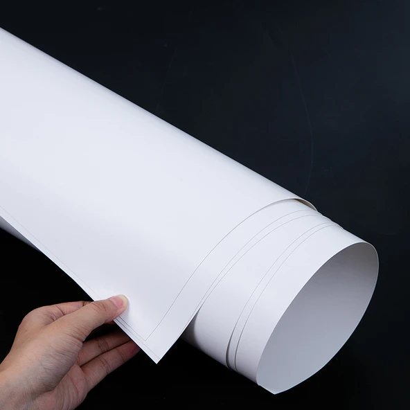 Beyaz Karton Kağıt - Koyu Gri - 350g - 2K - 10 Sayfa - Resim 3