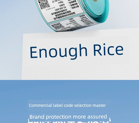 Termal Etiket Kağıdı - 40x20mm - 800 Adet/Rulo Yatay Versiyon - Resim 9