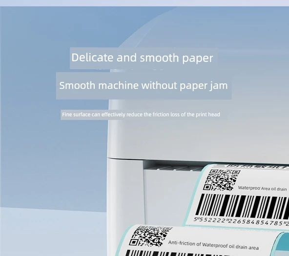 Termal Etiket Kağıdı - 40x20mm - 800 Adet/Rulo Yatay Versiyon - Resim 12