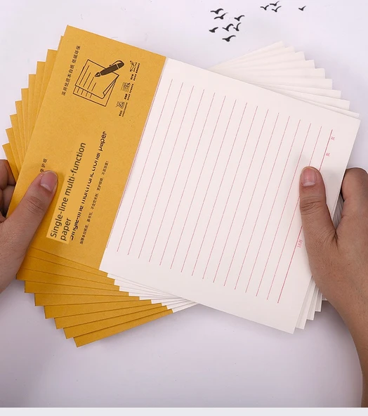 Kalın Kağıt Defter - Kare - 30 Kitap - 600 Sayfa - Resim 9