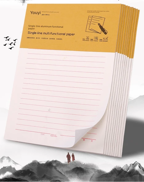 Kalın Kağıt Defter - Kare - 30 Kitap - 600 Sayfa - Resim 7