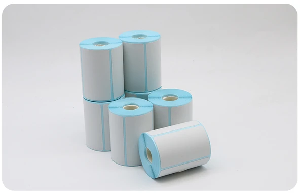 Küçük Boy Üç Koruma Termal Etiket Kağıdı - 10 Rulo 70x50x125 Yatay (Küçük Rulo Kafası) - Resim 11