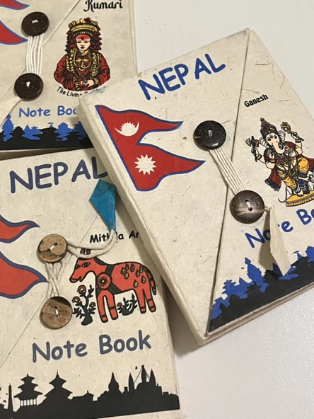 El Yapımı Bitkisel Kağıt Defter - Deluxe El Yapımı Malzeme Paketi - 30 Orta Boy Düz Beyaz Çiçekler ve Bitkiler - Rastgele Stil - 11