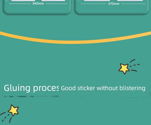 Şeffaf Mat Self Yapışkan Kitap Kapağı - 3-6 Sınıf Defterler - Delikli Desen [Orta 10] + 10 İsim Etiketi - Resim 10