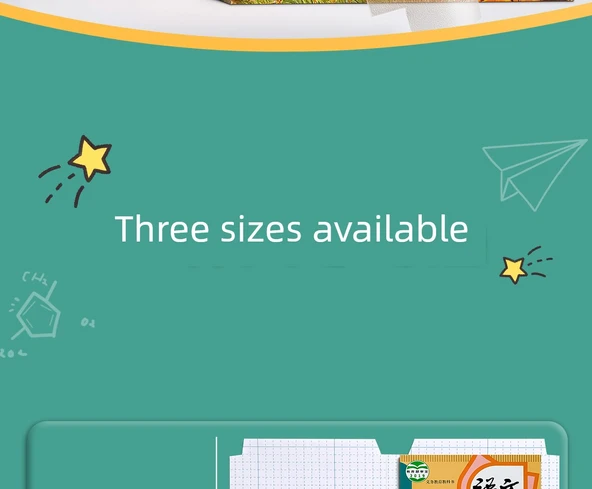 Şeffaf Mat Self Yapışkan Kitap Kapağı - 3-6 Sınıf Defterler - Delikli Desen [Orta 10] + 10 İsim Etiketi - Resim 8