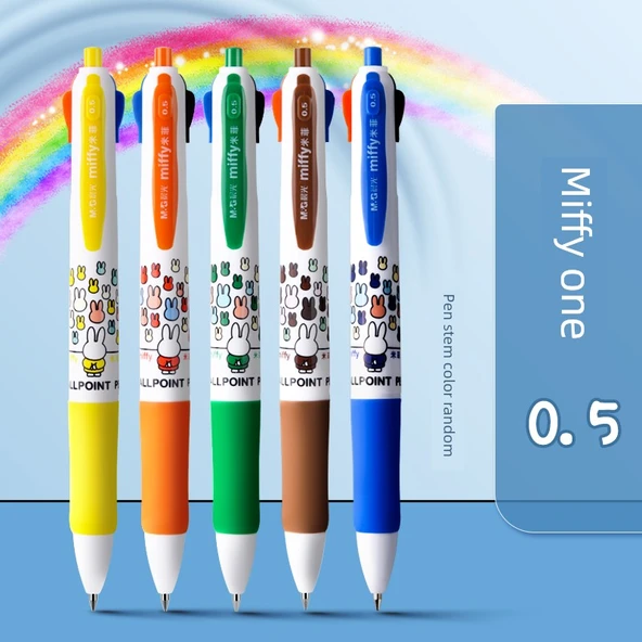 4 Renkli 0.5mm Tükenmez Kalem - 1 Adet