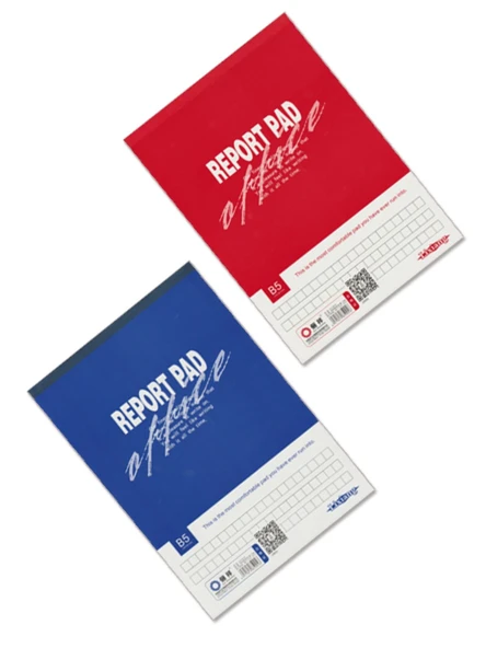 Mavi Deri Izgara El Yazısı Kağıdı - 2 Dikey 400 Izgara (Rastgele Renk) - Resim 6