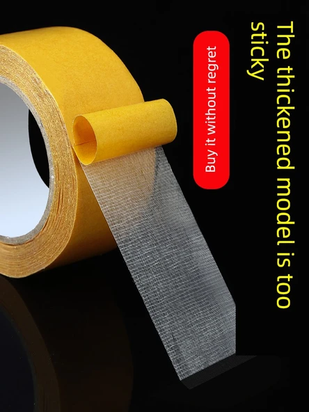 Çift Taraflı Kumaş Bant - 3cm Genişlik x 18m Uzunluk - 2