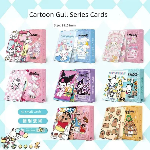 Anime Karakter Kartları - Kapı Baraka 120 Kartlık Kitap - 3
