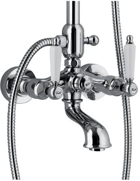 Webert Dorian Banyo Bataryasi-duş Kolonu Ve El Duşu Seti̇ Krom - 2