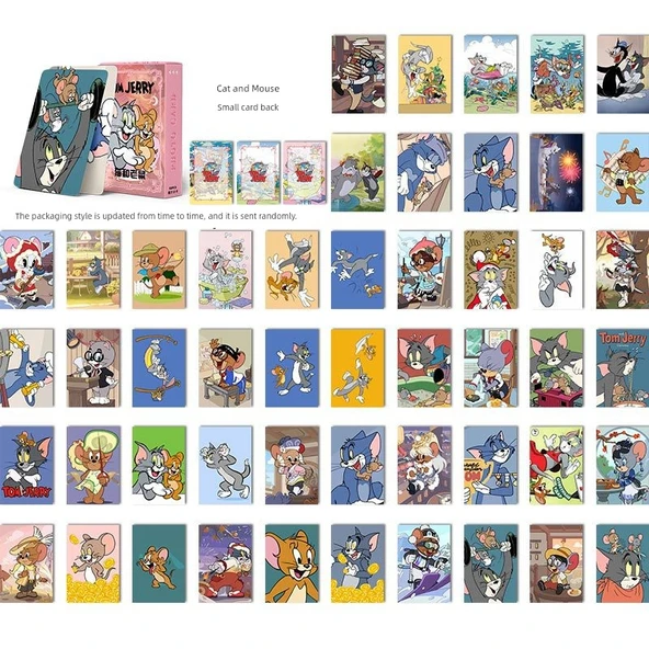 Anime Karakter Kartları - Kediler ve Fareler 1 Kutuda 55 Kart