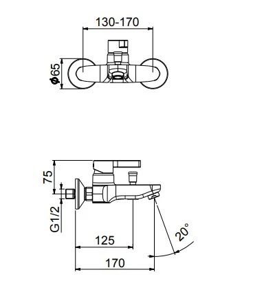 İtalyan Webert - Do Re Mi Banyo Bataryası Krom DR850102015 - 2