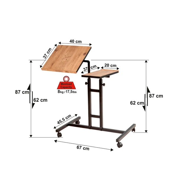 Esyala Octavia Laptop Sehpası Atlantik - 5