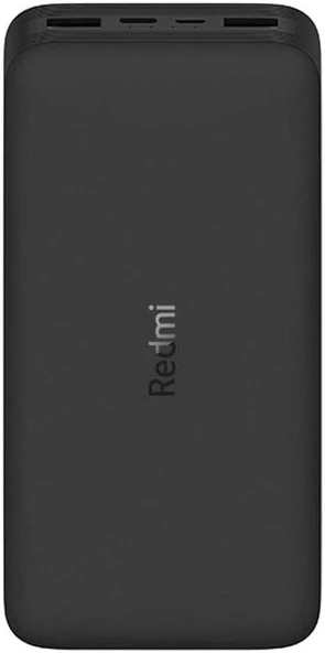 Xiaomi Redmi 20000 Mah Powerbank Taşınabilir Hızlı Şarj Cihazı - Siyah