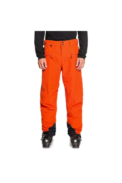 Erkek Snowboard Pantolonu Boundry Turuncu
